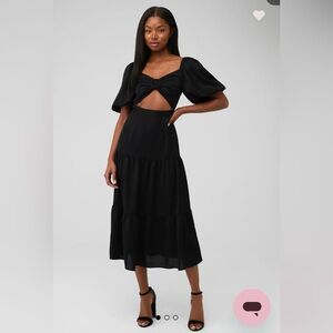Minkpink Front Cut Out Dress